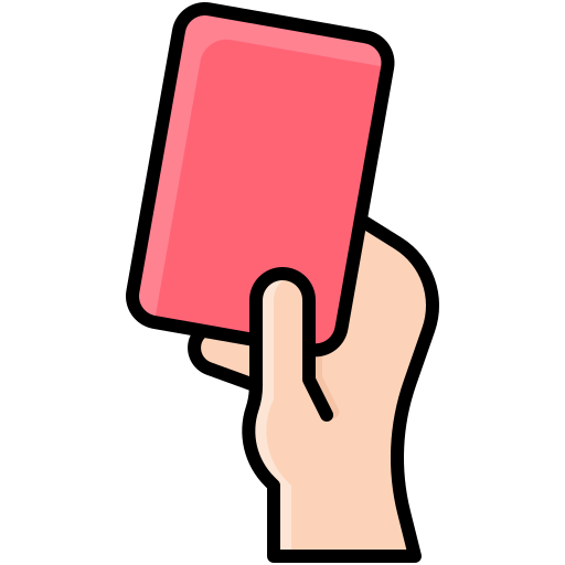 Red card